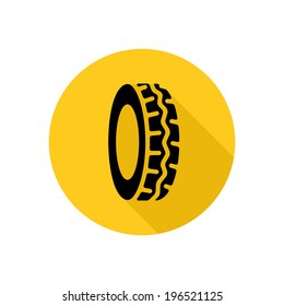 Tire service icon