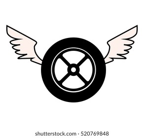 tire service isolated icon