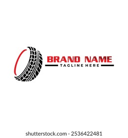 Tire Shop Logo Design. tire logo shop icon, car tire simple icon.