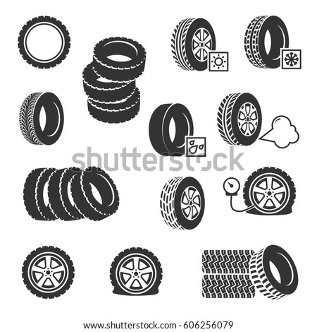 Similar – Image, Stock Photo tyre change