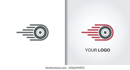 tire speed logo template set