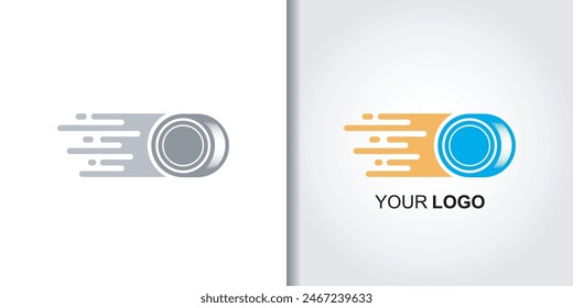 tire speed logo template vector