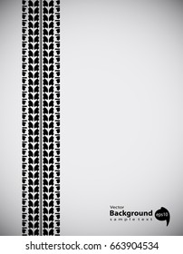 tire track abstract background, transportation design