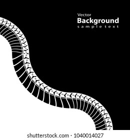 tire track background
