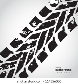 tire track background