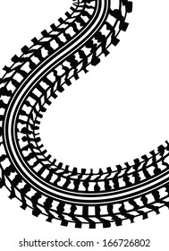 tire track background