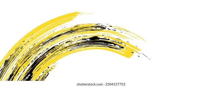 Tire tracks background for rally, drift, motocross, off-road and other auto and motorsport. Black tire marks on a white background with a worn effect and splashes of dirt