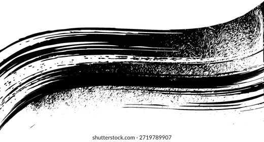 Tire tracks background for rally, drift, motocross, off-road and other auto and motorsport. Black tire marks on a white background with a worn effect and splashes of dirt..	
