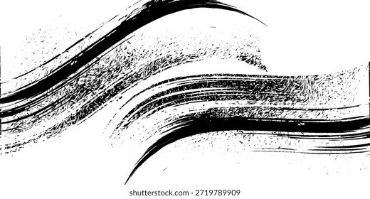 Tire tracks background for rally, drift, motocross, off-road and other auto and motorsport. Black tire marks on a white background with a worn effect and splashes of dirt..	
