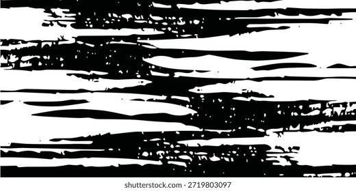 Fondo de Pistas de neumáticos para rally, drift, motocross, off-road y otros deportes automovilísticos y de motor. Marcas de neumáticos negros sobre un fondo blanco con un efecto desgastado y salpicaduras de suciedad. Vector textura aislada