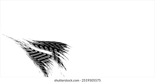 Tire tracks, motorbike wheel or car tread marks, grunge vector. Bicycle or motocross road rally tire tracks, speed motorbike racing rubber track pattern,