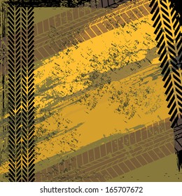 tire tracks over background vector illustration tire tracks over background vector illustration