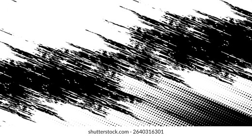 Tire tracks, wheel textures, tire tracks - auto racing, motocross, drift, rally, off-road and more. Isolated black texture vector in grunge style. vektor