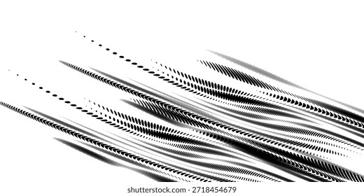 Pistas de neumáticos, texturas de ruedas, Pistas de neumáticos: carreras de automóviles, motocross, deriva, rally, todoterreno y más. Vector de textura negro aislado en grunge

