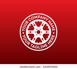 Tire Transportation wheel logo wheel Logo Template