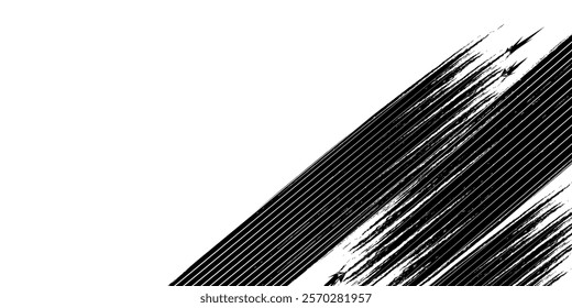 Tire tread marks, wheel textures, tire marks - car racing, motocross, drift, rally, off-road and others. Vector black isolated texture in grunge style