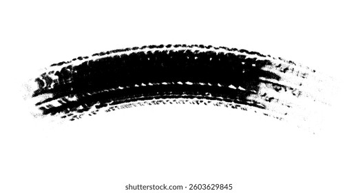 Tire tread marks, wheel textures, tire marks - car racing, motocross, drift, rally, off-road and others. Vector black isolated texture in grunge style with splashes