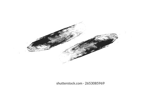 Tire tread marks, wheel textures, tire marks - car racing, motocross, drift, rally, off-road and others. Vector black isolated texture in grunge
