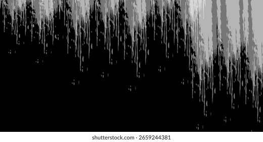 Marcas do piso dos pneus, texturas das rodas, marcas dos pneus. Textura isolada em preto vetorial no fundo preto estilo grunge