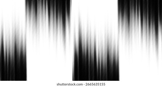 Marcas de la banda de rodadura de los neumáticos, texturas de las ruedas, marcas de neumáticos - carreras de coches, motocross, deriva, rally, off-road y otros. Vector negro textura aislada en grunge
