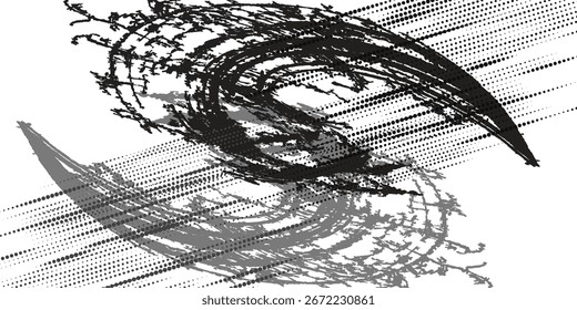 Reifenspuren, Radtexturen, Reifenspuren - Autorennen, Motocross, Drift, Rallye, Off-Road und andere. Vektorschwarz, einzelne Textur im Grunge-Stil