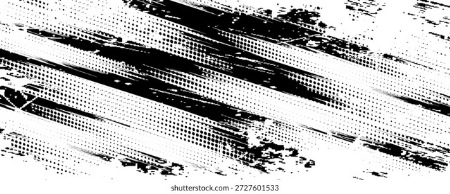 Tire tread marks, wheel textures, tire marks - car racing, motocross, drift, rally, off-road and others. Vector black isolated texture in grunge style with splashes.eps10