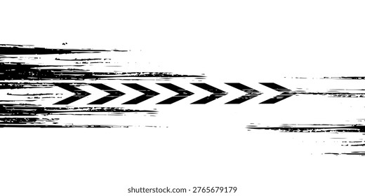 Tire tread marks, wheel textures, tire marks - car racing, motocross, modern