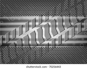 Tire urban stripes background