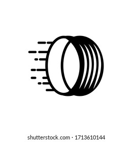 tire vector graphic design illustration