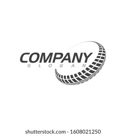 Tire vector icon illustration design template