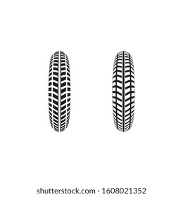 Tire vector icon illustration design template