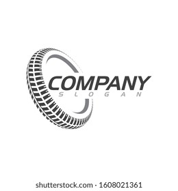 Tire vector icon illustration design template