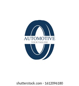 Tire vector icon illustration design template
