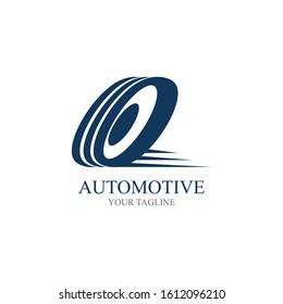 Tire vector icon illustration design template