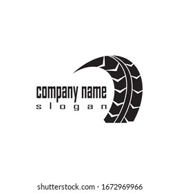 Tire vector icon illustration design template
