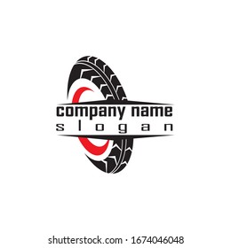 Tire vector icon illustration design template
