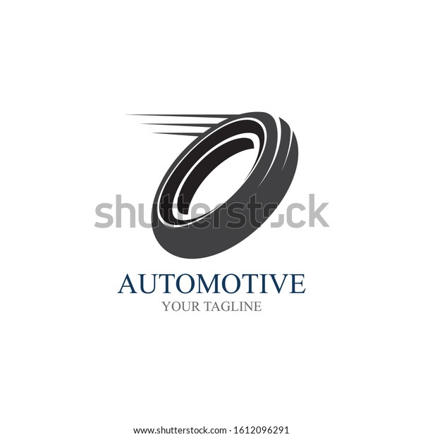 Tire vector icon\
illustration design\
template