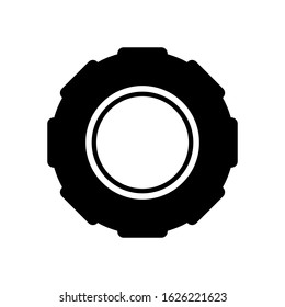 Tire, wheel car icon vector symbol design template