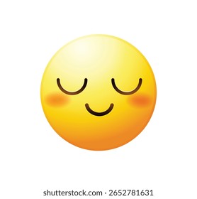 Ilustração de vetor emoticon cansado isolado.