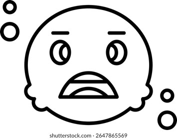 Tired Filled Style Icon Design