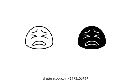 Tired icon design with white background stock illustration