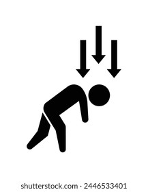 tired man icon, vector best flat icon.