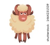 Tired ram icon. Cartoon of tired ram vector icon for web design isolated on white background