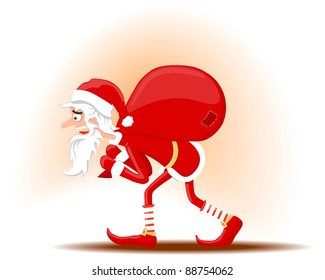 Tired Santa