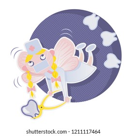 tired tooth fairy removing teeth
