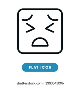 Tired vector icon