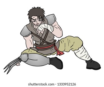 Tired warrior draw