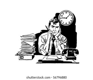 Tired Of Your Old Job? - Frustrated Office Worker