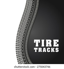 Tires design over white background, vector illustration.