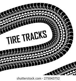 Tires design over white background, vector illustration.